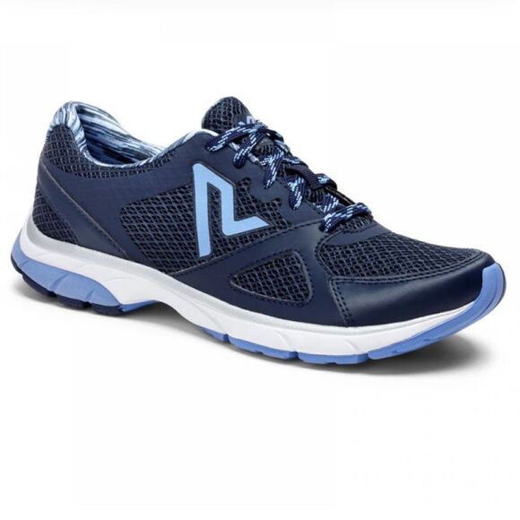 Vionic Satima Navy Light Blue Lace Up Athletic Performance Athleisure Sneakers - Picture 1 of 16